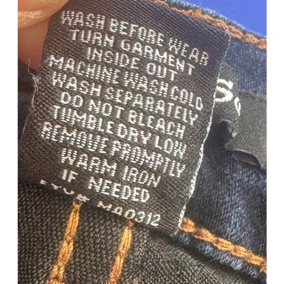 d. jeans Size 6 Blue Denim Jeans Cotton Polyester Spandex - Picture 4 of 7